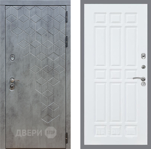 Входная металлическая Дверь Стоп БЕТОН ФЛ-33 Силк Сноу в Апрелевке