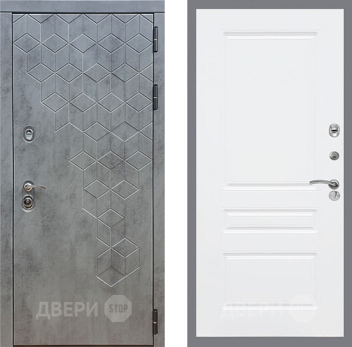 Дверь Стоп БЕТОН ФЛ-243 Силк Сноу в Апрелевке