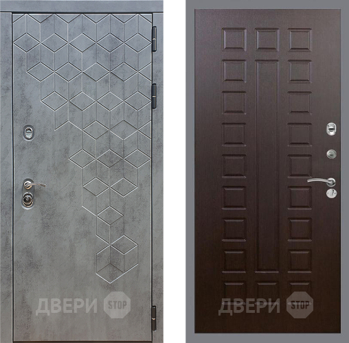 Входная металлическая Дверь Стоп БЕТОН ФЛ-183 Венге в Апрелевке