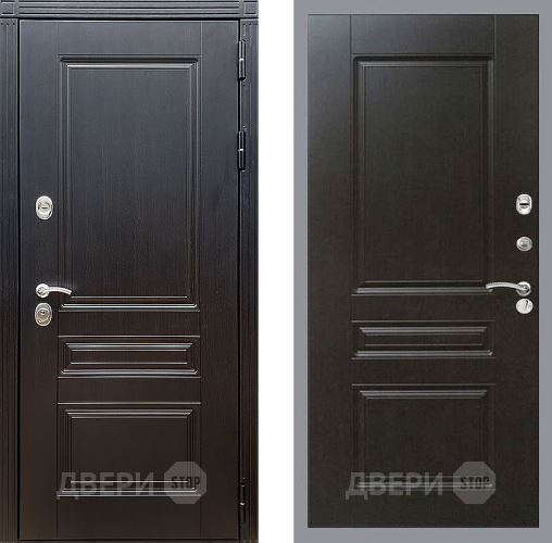 Входная металлическая Дверь Стоп МЕГАПОЛИС ФЛ-243 Венге в Апрелевке