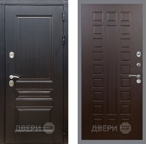 Входная металлическая Дверь Стоп МЕГАПОЛИС ФЛ-183 Венге в Апрелевке