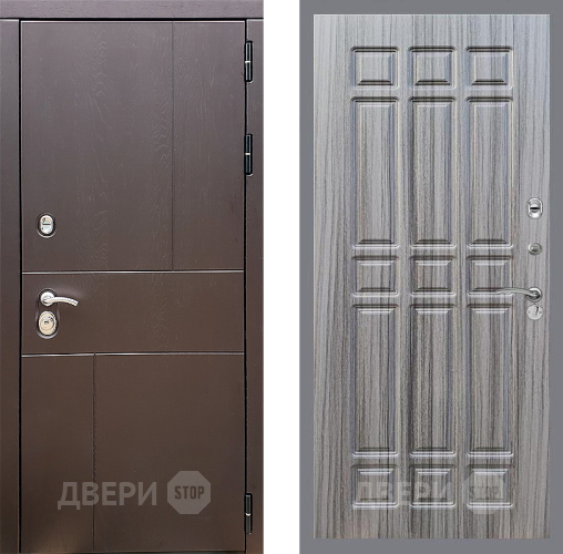 Входная металлическая Дверь Стоп УРБАН ФЛ-33 Сандал грей в Апрелевке