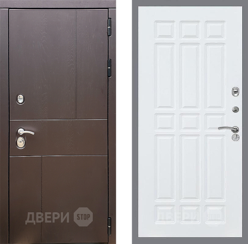 Входная металлическая Дверь Стоп УРБАН ФЛ-33 Силк Сноу в Апрелевке