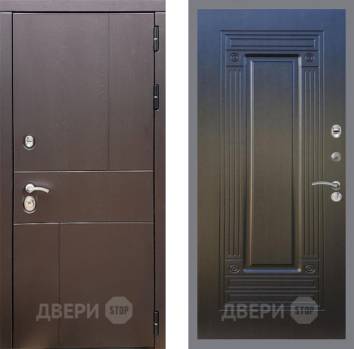 Входная металлическая Дверь Стоп УРБАН ФЛ-4 Венге в Апрелевке