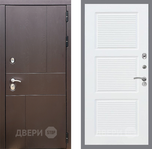 Входная металлическая Дверь Стоп УРБАН ФЛ-1 Силк Сноу в Апрелевке