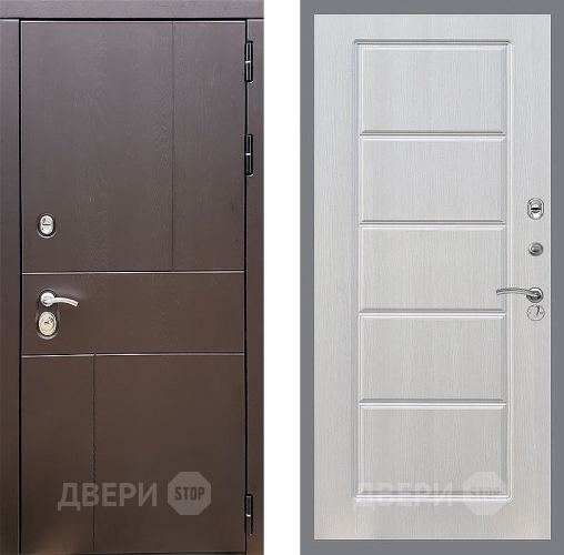 Входная металлическая Дверь Стоп УРБАН ФЛ-39 Лиственница беж в Апрелевке