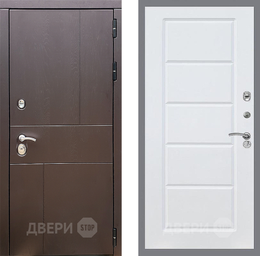 Входная металлическая Дверь Стоп УРБАН ФЛ-39 Силк Сноу в Апрелевке