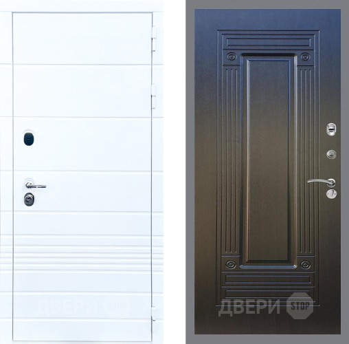 Входная металлическая Дверь Стоп ТРЕНДО ФЛ-4 Венге в Апрелевке
