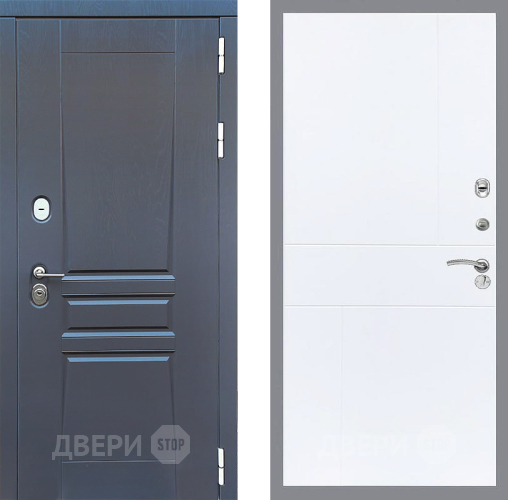 Входная металлическая Дверь Стоп ПЛАТИНУМ ФЛ-290 Силк Сноу в Апрелевке