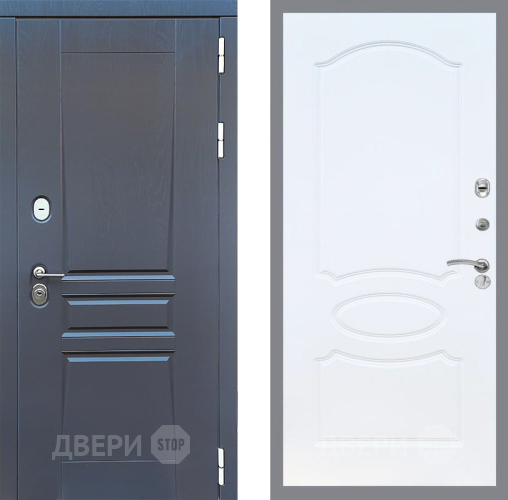 Дверь Стоп ПЛАТИНУМ ФЛ-128 Белый ясень в Апрелевке