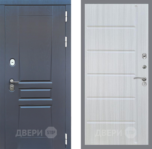 Входная металлическая Дверь Стоп ПЛАТИНУМ ФЛ-102 Сандал белый в Апрелевке