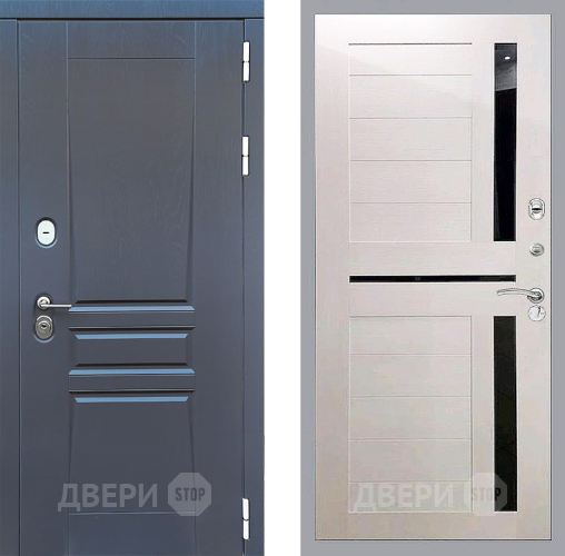 Входная металлическая Дверь Стоп ПЛАТИНУМ СБ-18 Лиственница беж в Апрелевке