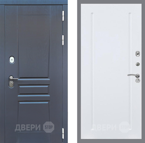 Входная металлическая Дверь Стоп ПЛАТИНУМ ФЛ-68 Силк Сноу в Апрелевке