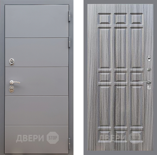 Входная металлическая Дверь Стоп АРТ ГРАФИТ ФЛ-33 Сандал грей в Апрелевке