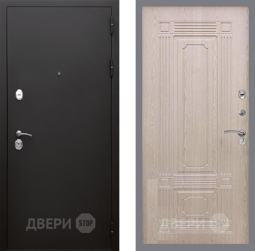 Входная металлическая Дверь Стоп КЛАССИК Шагрень ФЛ-2 Беленый дуб в Апрелевке