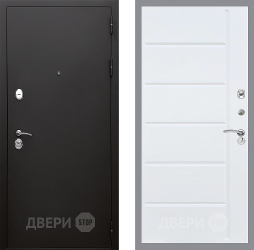 Входная металлическая Дверь Стоп КЛАССИК Шагрень ФЛ-102 Белый ясень в Апрелевке