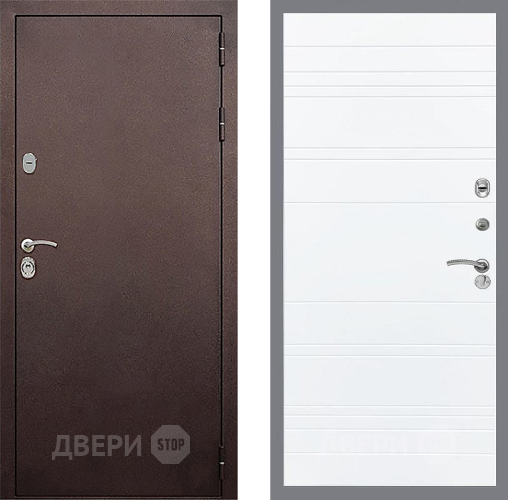 Входная металлическая Дверь Стоп КЛАССИК Медь Лайн Силк Сноу в Апрелевке