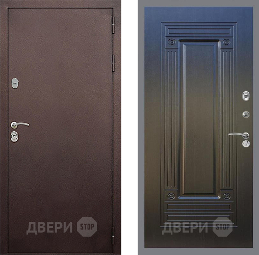 Входная металлическая Дверь Стоп КЛАССИК Медь ФЛ-4 Венге в Апрелевке