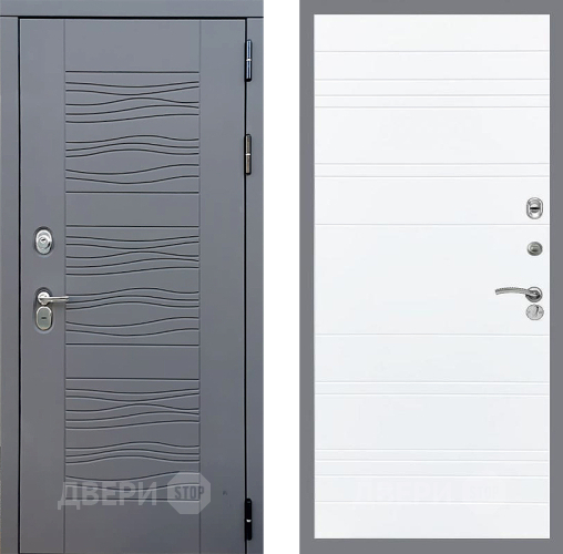 Входная металлическая Дверь Стоп СКАНДИ Лайн Силк Сноу в Апрелевке