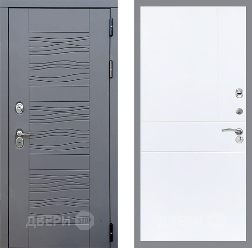 Входная металлическая Дверь Стоп СКАНДИ ФЛ-290 Силк Сноу в Апрелевке
