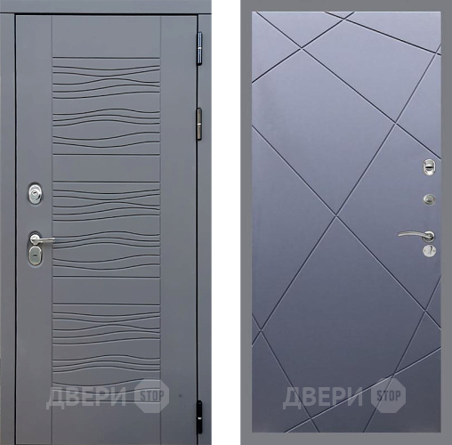 Входная металлическая Дверь Стоп СКАНДИ ФЛ-291 Силк титан в Апрелевке