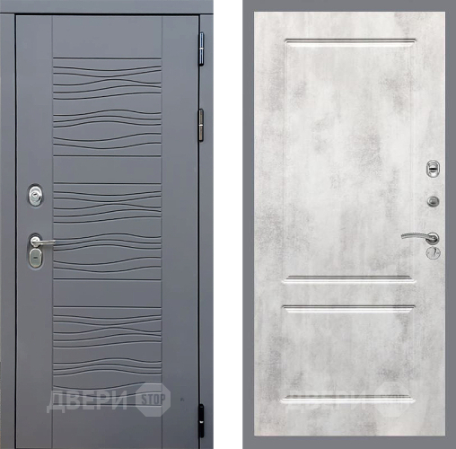 Дверь Стоп СКАНДИ ФЛ-117 Бетон светлый в Апрелевке