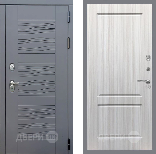 Входная металлическая Дверь Стоп СКАНДИ ФЛ-117 Сандал белый в Апрелевке