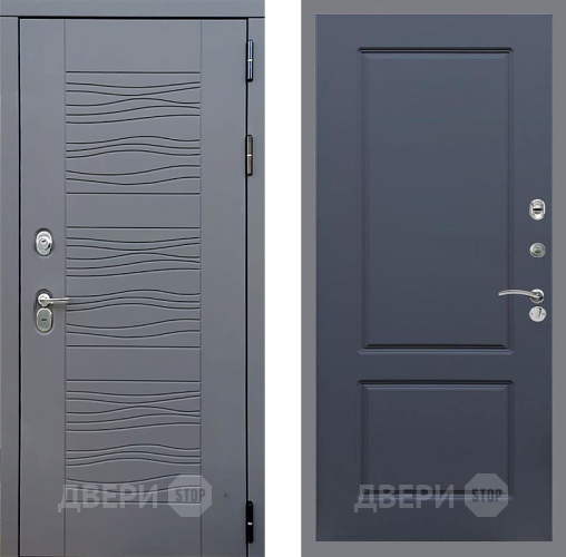 Входная металлическая Дверь Стоп СКАНДИ ФЛ-117 Силк титан в Апрелевке