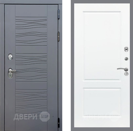 Входная металлическая Дверь Стоп СКАНДИ ФЛ-117 Силк Сноу в Апрелевке