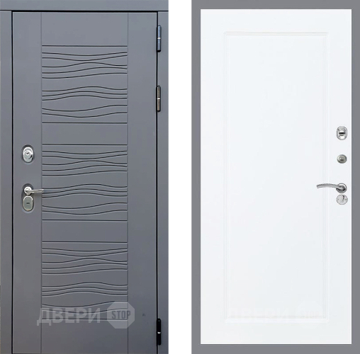 Входная металлическая Дверь Стоп СКАНДИ ФЛ-119 Силк Сноу в Апрелевке