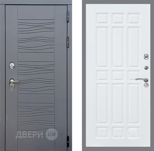 Входная металлическая Дверь Стоп СКАНДИ ФЛ-33 Силк Сноу в Апрелевке