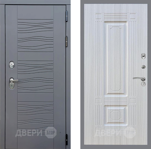 Входная металлическая Дверь Стоп СКАНДИ ФЛ-2 Сандал белый в Апрелевке