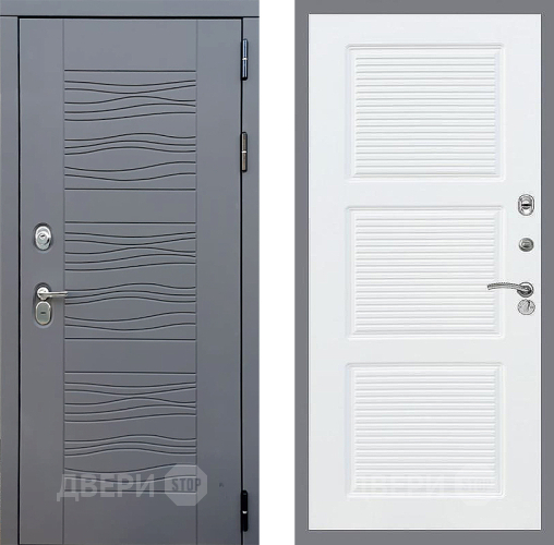 Входная металлическая Дверь Стоп СКАНДИ ФЛ-1 Силк Сноу в Апрелевке