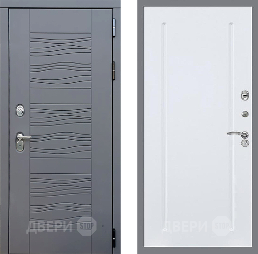 Входная металлическая Дверь Стоп СКАНДИ ФЛ-68 Силк Сноу в Апрелевке