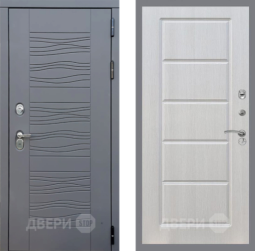 Входная металлическая Дверь Стоп СКАНДИ ФЛ-39 Лиственница беж в Апрелевке