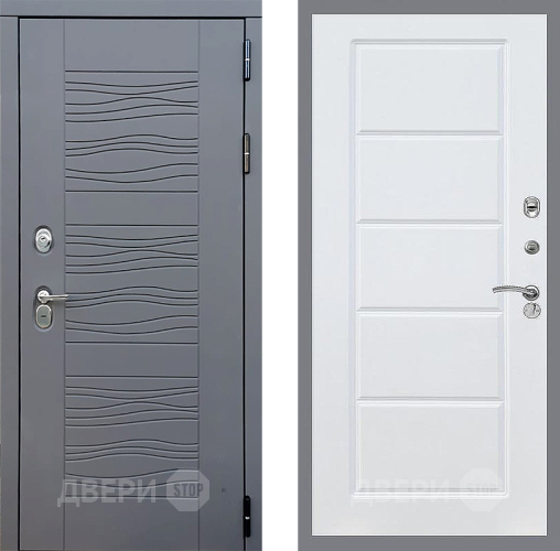 Входная металлическая Дверь Стоп СКАНДИ ФЛ-39 Силк Сноу в Апрелевке