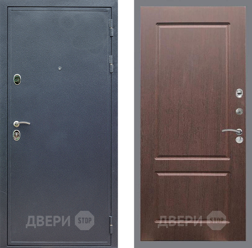 Входная металлическая Дверь Стоп СИЛЬВЕР ФЛ-117 Орех премиум в Апрелевке