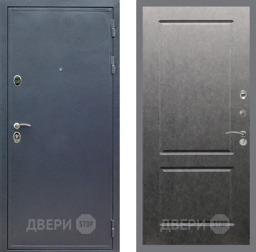 Входная металлическая Дверь Стоп СИЛЬВЕР ФЛ-117 Штукатурка графит в Апрелевке