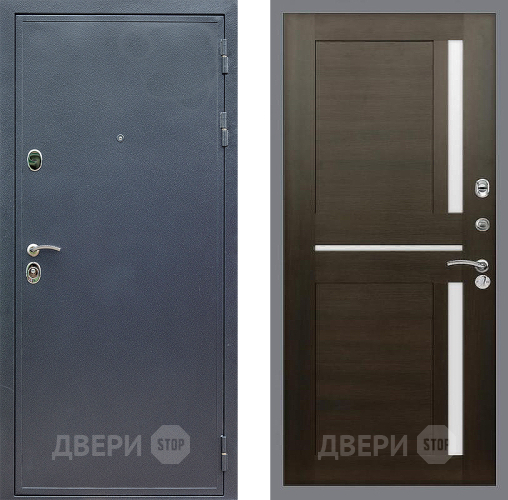 Входная металлическая Дверь Стоп СИЛЬВЕР СБ-18 Венге в Апрелевке