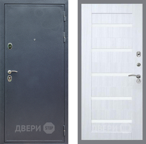 Входная металлическая Дверь Стоп СИЛЬВЕР СБ-14 Сандал белый в Апрелевке