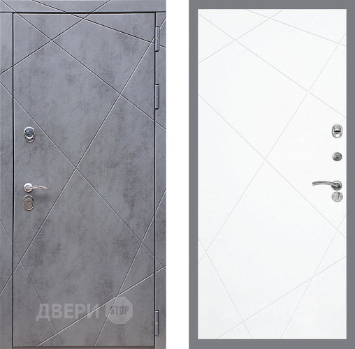 Входная металлическая Дверь Стоп Лучи ФЛ-291 Силк Сноу в Апрелевке