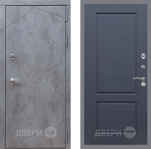 Входная металлическая Дверь Стоп Лучи ФЛ-117 Силк титан в Апрелевке