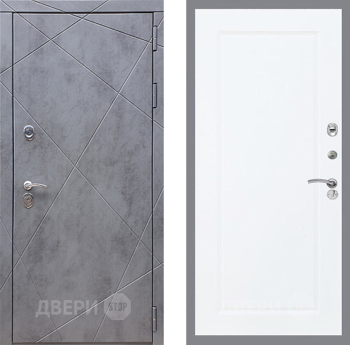 Входная металлическая Дверь Стоп Лучи ФЛ-119 Силк Сноу в Апрелевке