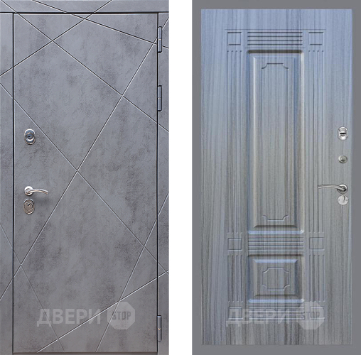 Входная металлическая Дверь Стоп Лучи ФЛ-2 Сандал грей в Апрелевке