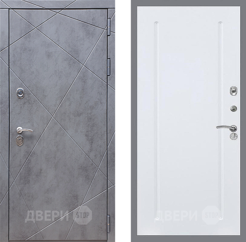 Входная металлическая Дверь Стоп Лучи ФЛ-68 Силк Сноу в Апрелевке