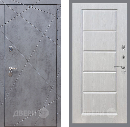 Входная металлическая Дверь Стоп Лучи ФЛ-39 Лиственница беж в Апрелевке