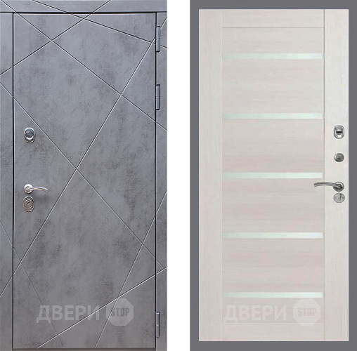 Входная металлическая Дверь Стоп Лучи СБ-14 Лиственница беж в Апрелевке