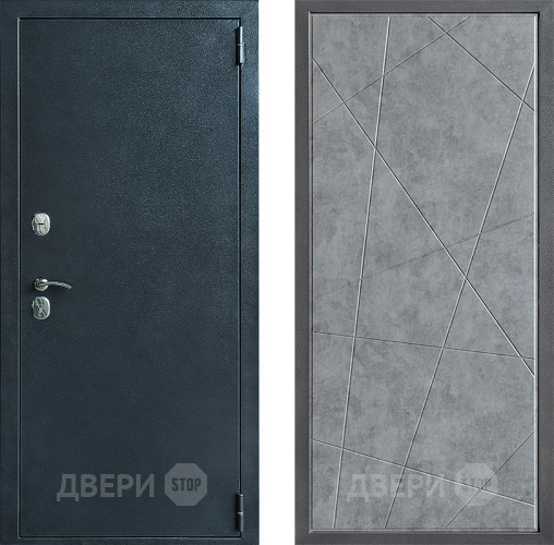 Дверь Дверной континент ДК-70 Дизайн ФЛ-655 Бетон серый в Апрелевке