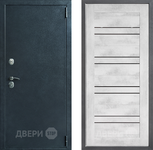 Дверь Дверной континент ДК-70 Дизайн ФЛ-49 Бетон снежный в Апрелевке