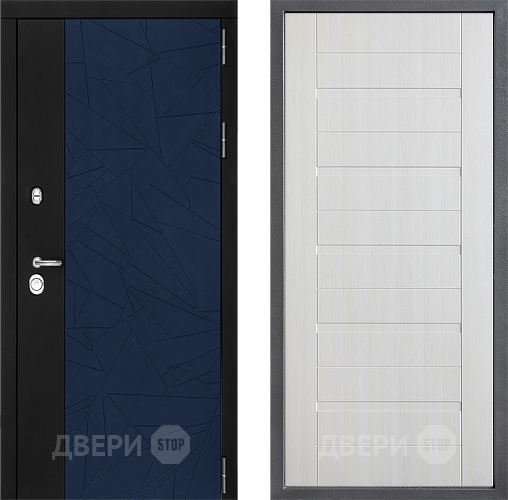 Входная металлическая Дверь Дверной континент ДК-9 ФЛ-70 Лиственница белая в Апрелевке